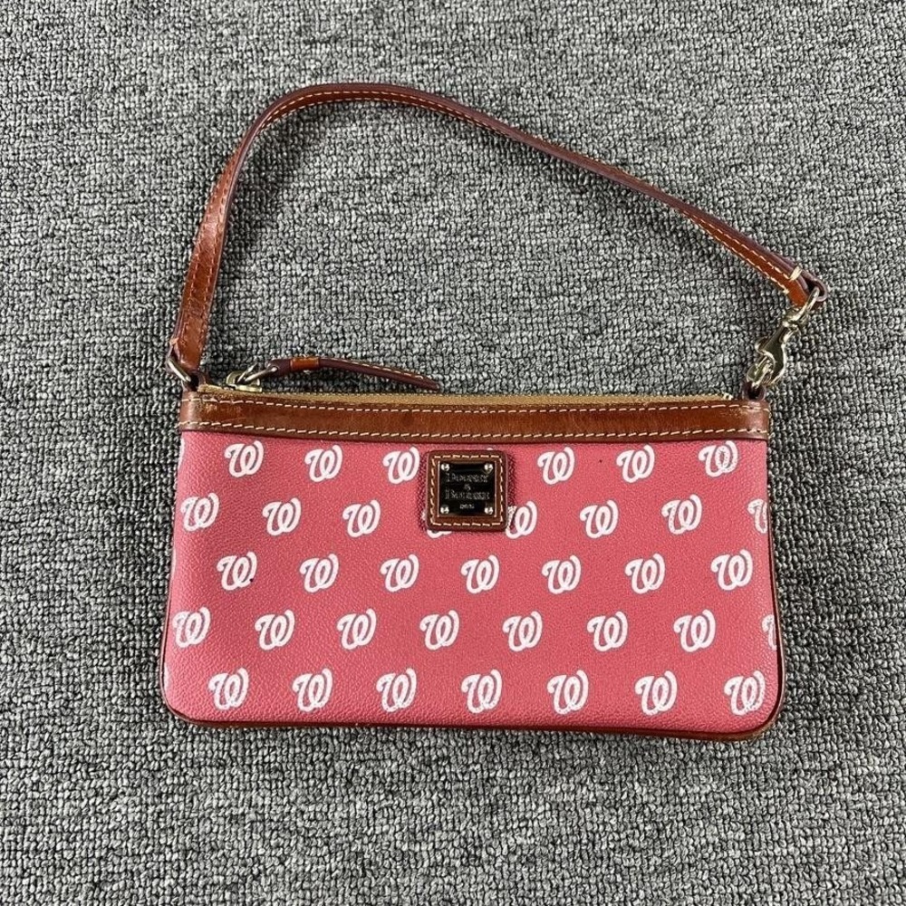 Washington Nationals Purse Womens Mini Clutch Red MLB‎ Dooney & Bourke Bag